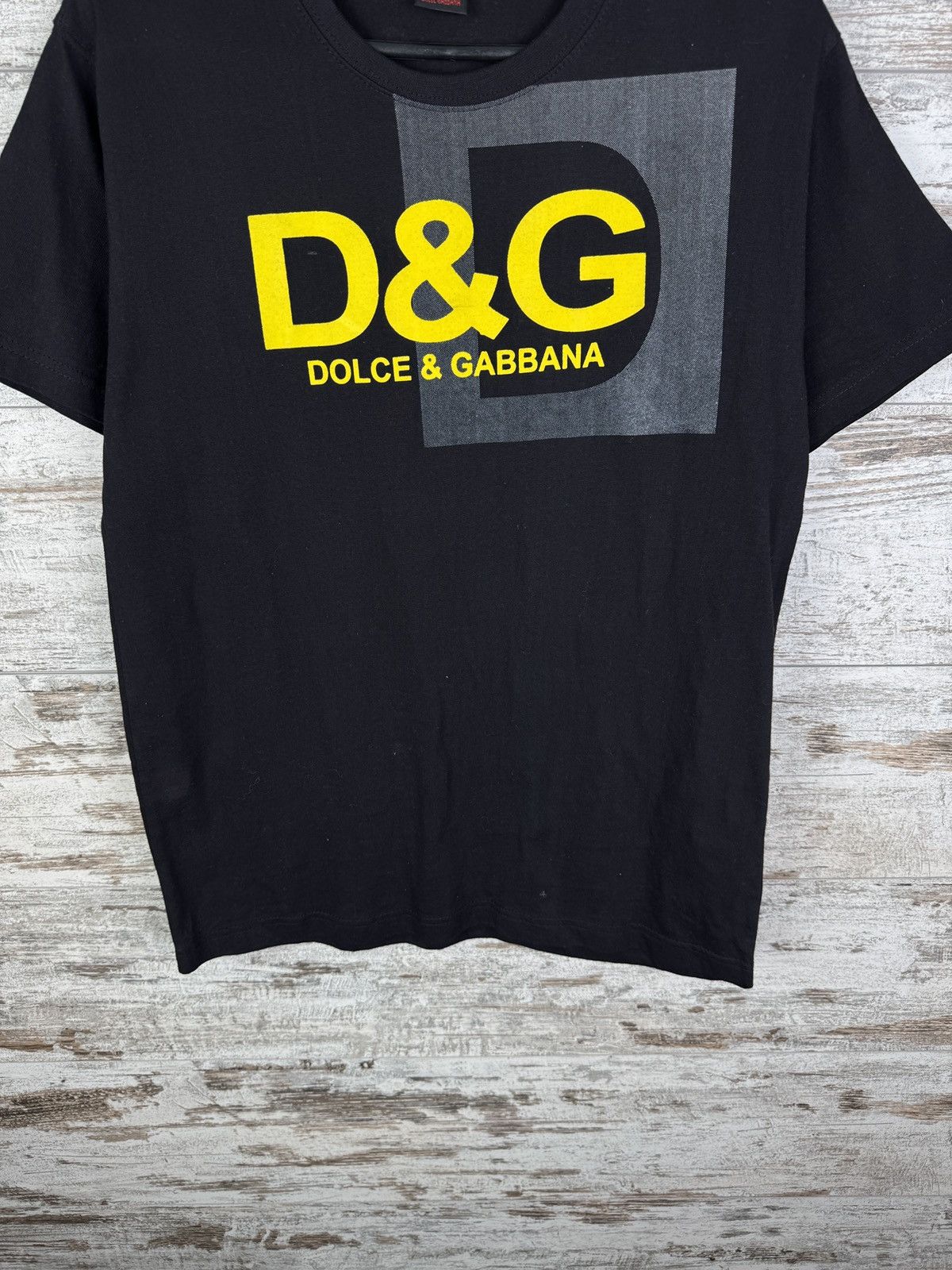 Dolce & Gabbana Mens Vintage Dolce & Gabbana t-shirt tee luxury black Size US L / EU 52-54 / 3 - 4 Thumbnail