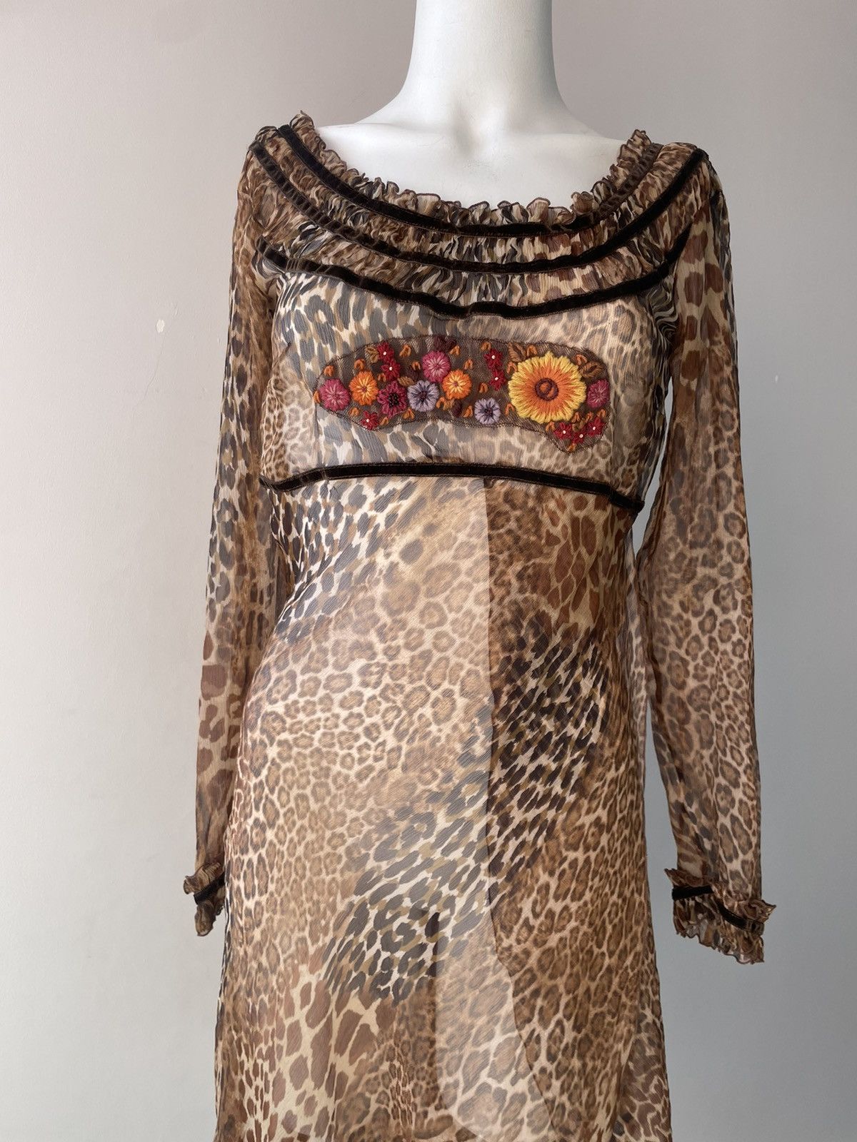 Blumarine Blumarine silk dress Size M / US 6-8 / IT 42-44 - 10 Thumbnail