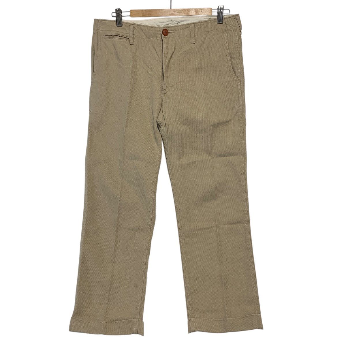 Visvim VISVIM 19SS HIGH WATER CHINO PANTS Size US 32 / EU 48 - 2 Thumbnail