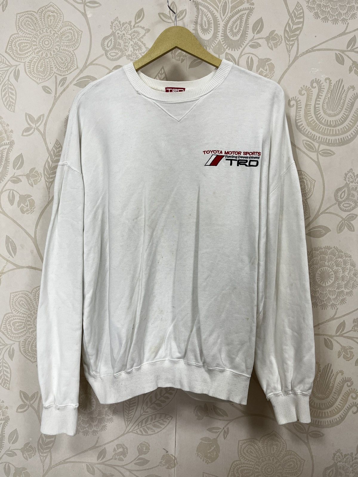 Vintage Vintage 1990s TRD Toyota Racing Development Sweater Size US XL / EU 56 / 4 - 3 Thumbnail