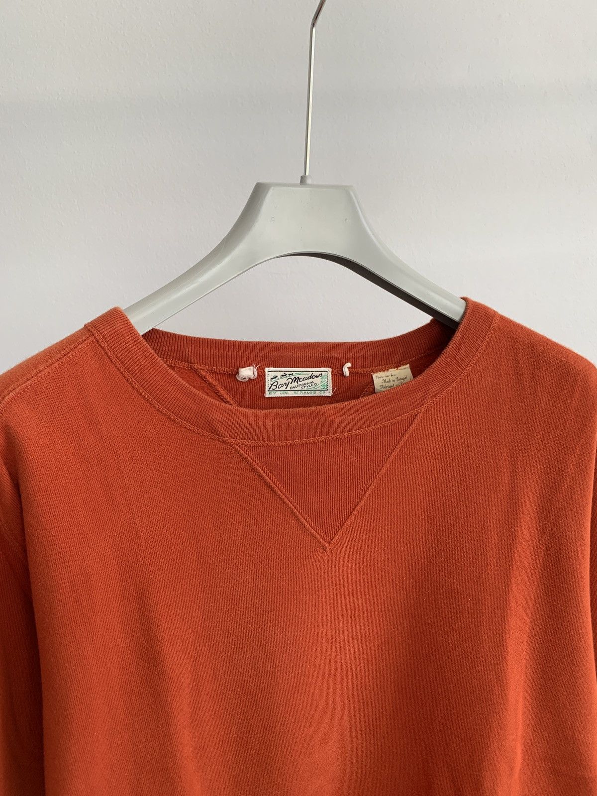 Vintage LVC Levi's Bay Meadows Sweatshirt Size US M / EU 48-50 / 2 - 4 Thumbnail