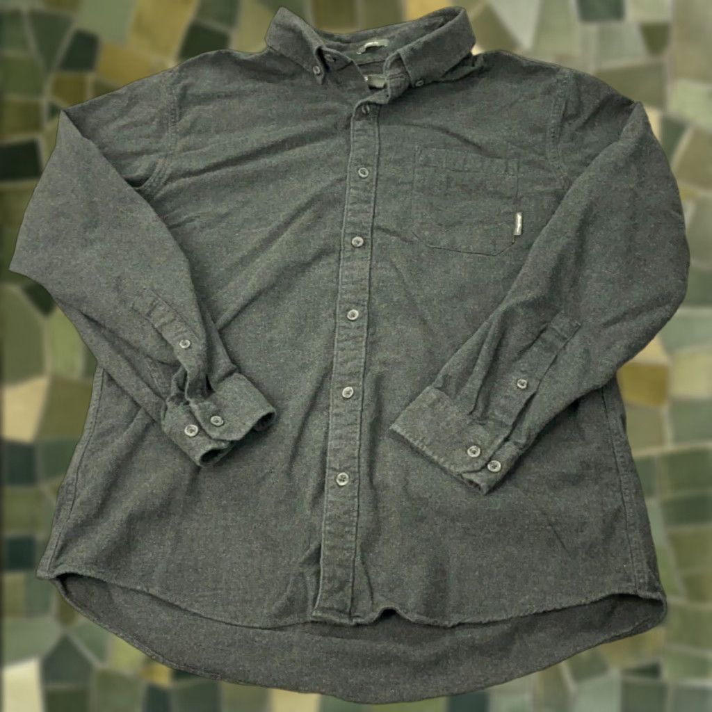 Eddie Bauer VINTAGE Eddie Bauer Flannel Shirt Mens Large Gray Casual Outdoor Classic Fit Button Up Size US L / EU 52-54 / 3 - 1 Thumbnail