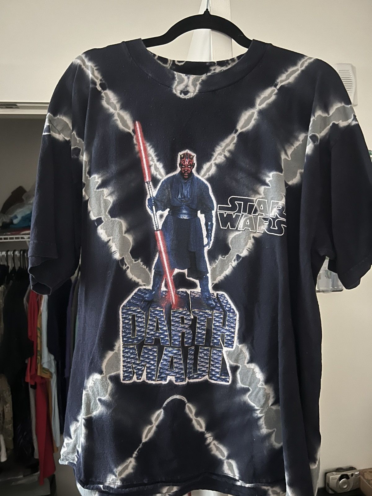 Star Wars × Vintage Vintage Star Wars Darth Maul Tshirt Size US L / EU 52-54 / 3 - 1 Thumbnail