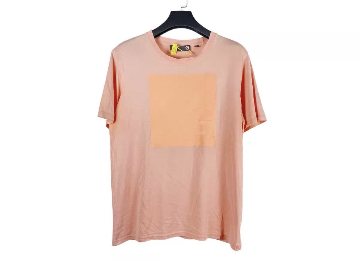 Givenchy G by Givenchy Pink Embossed Print Short Sleeve Tee J31 Size US XL / EU 56 / 4 - 1 Thumbnail