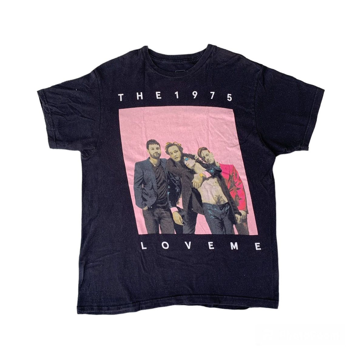 The 1975 Pop Rock Band tshirt Love Me Tour Album Tee