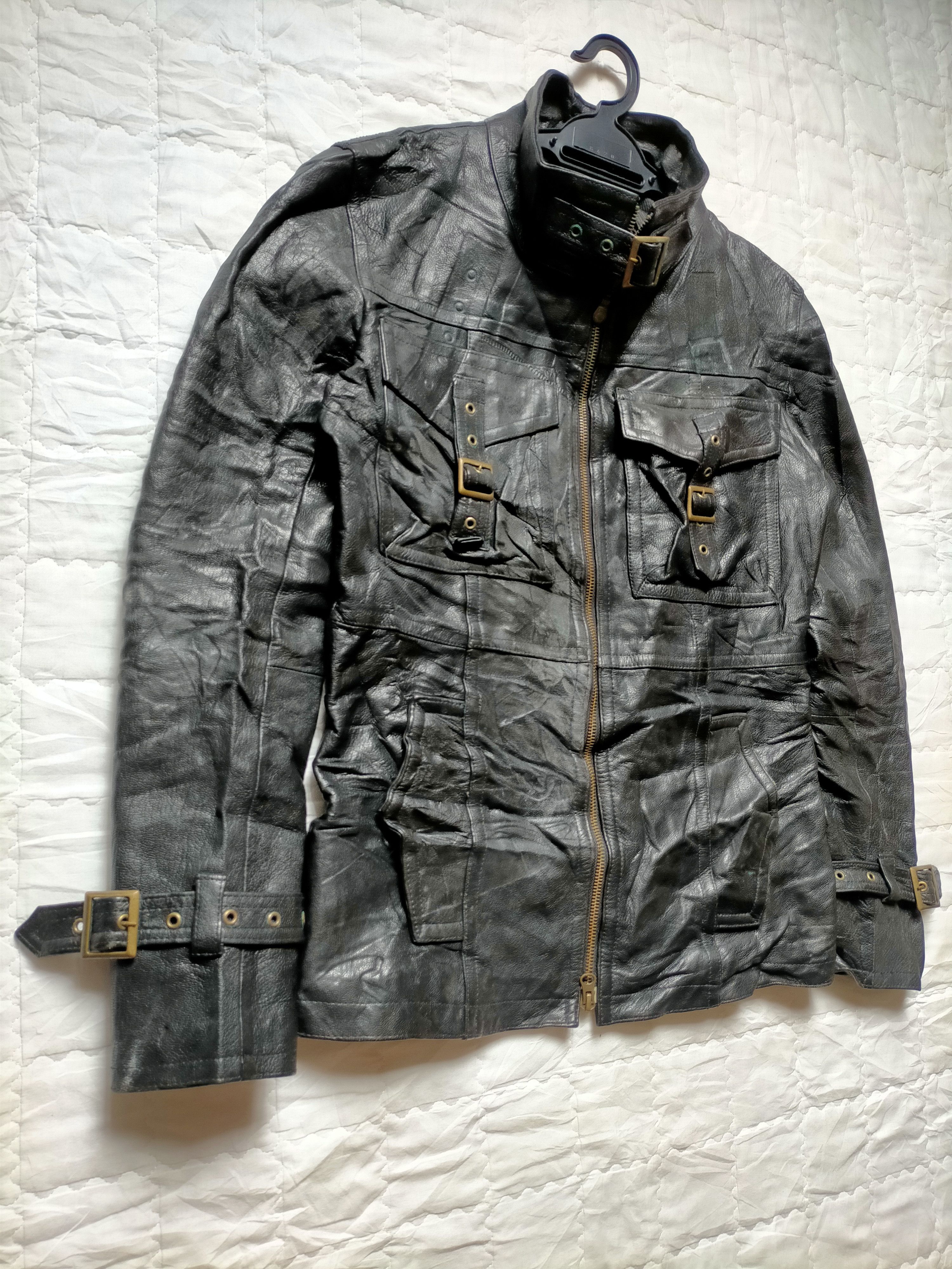 Tornado Mart Tornado Mart Japan Leather Rider Jacket Size US L / EU 52-54 / 3 - 3 Thumbnail