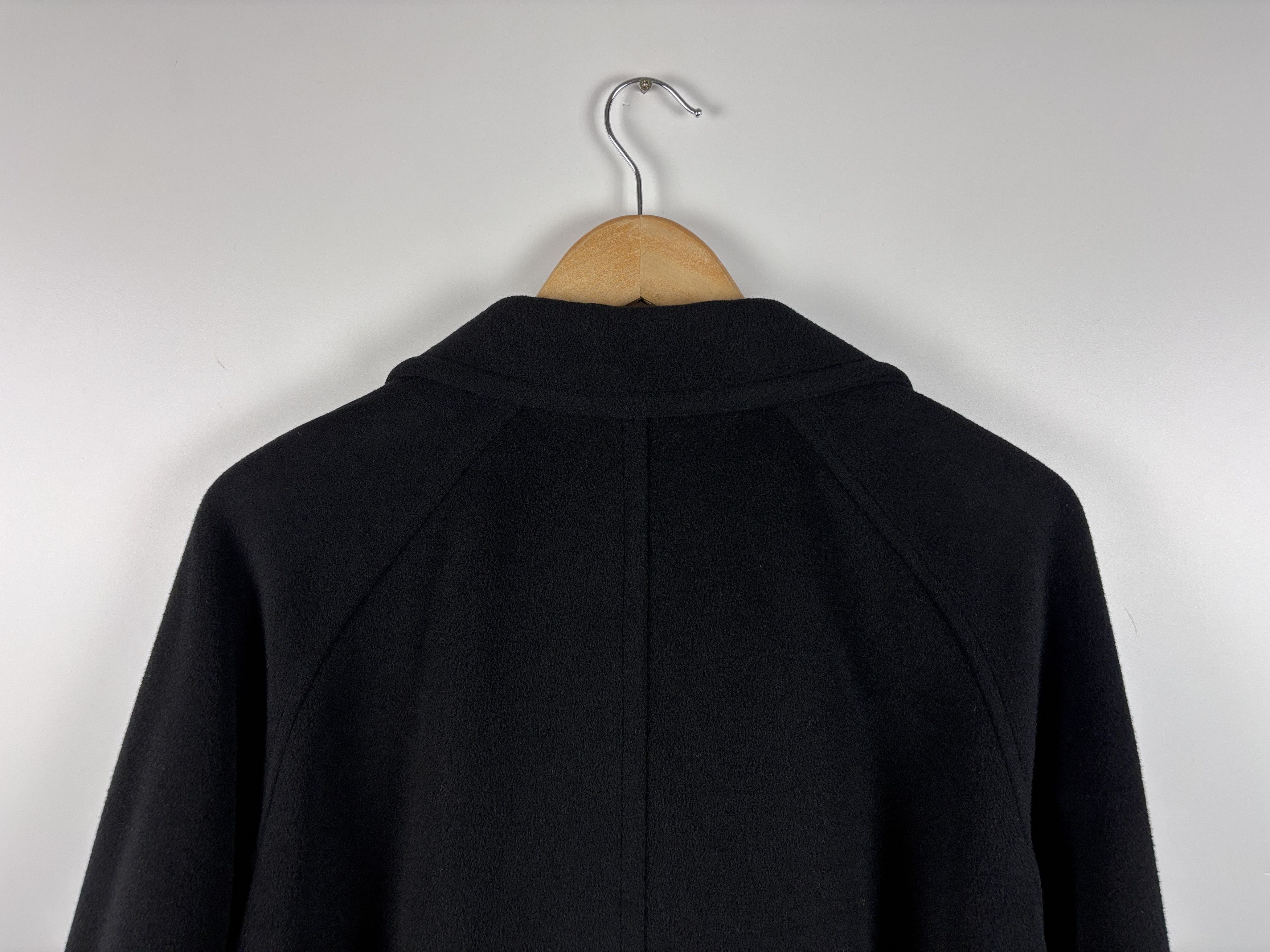 Max Mara × Vintage Max Mara Double-Breasted Belted Wool Coat Size US 6 / UK 8 Size M / US 6-8 / IT 42-44 - 6 Thumbnail