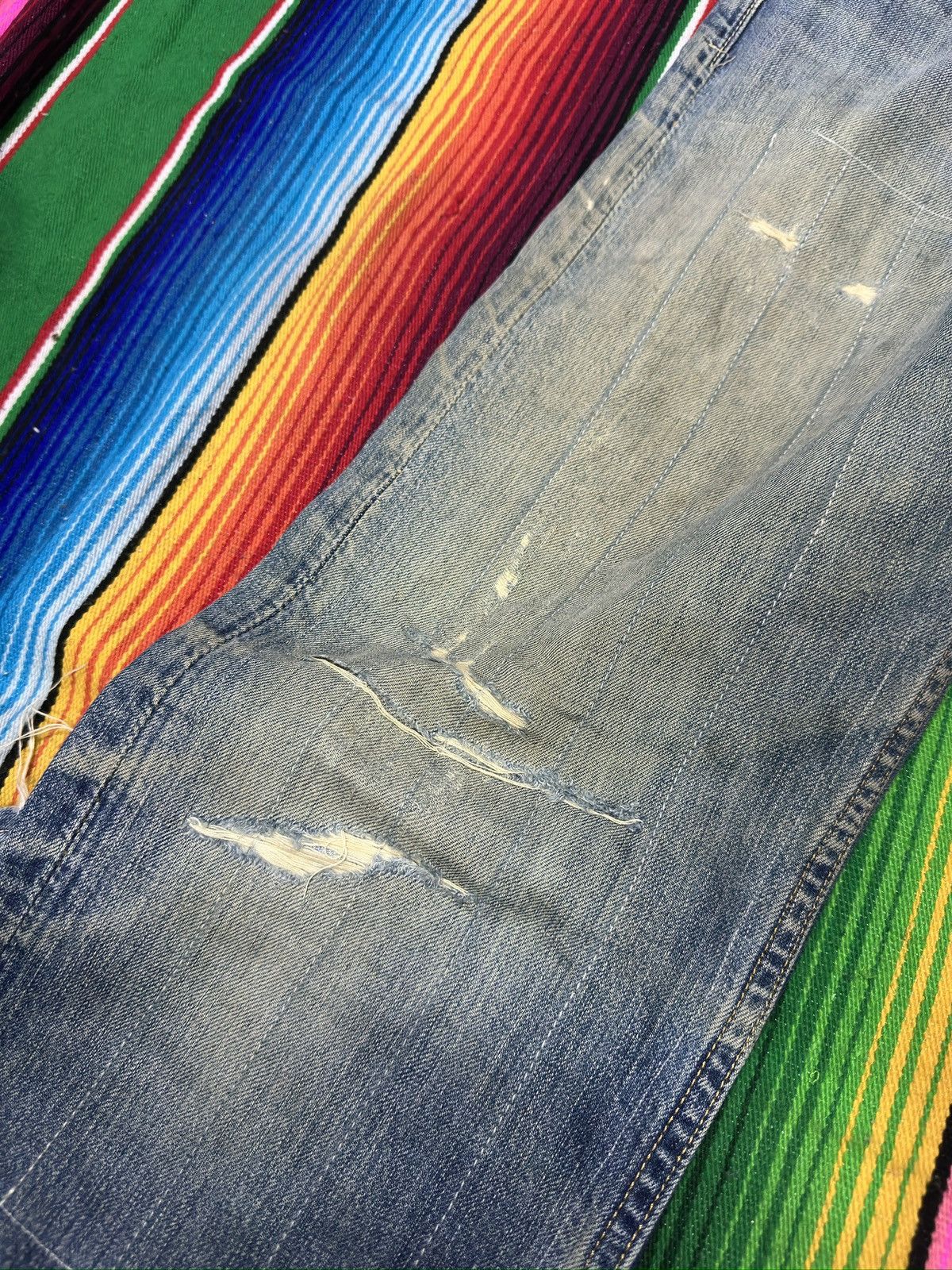 Polo Ralph Lauren Distress Polo Ralph Lauren Denim Jeans. Size US 30 / EU 46 - 14 Thumbnail