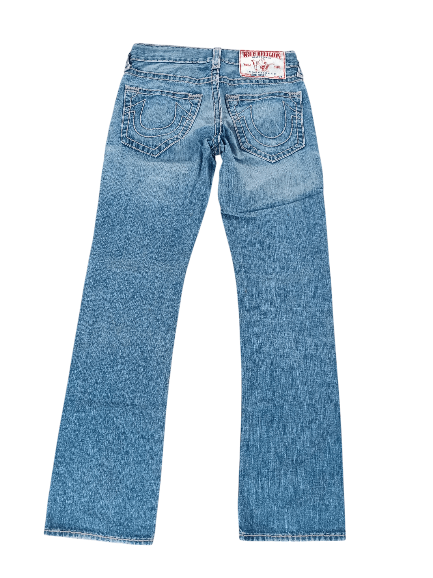 True Religion Bobby Super T Distressed Jeans