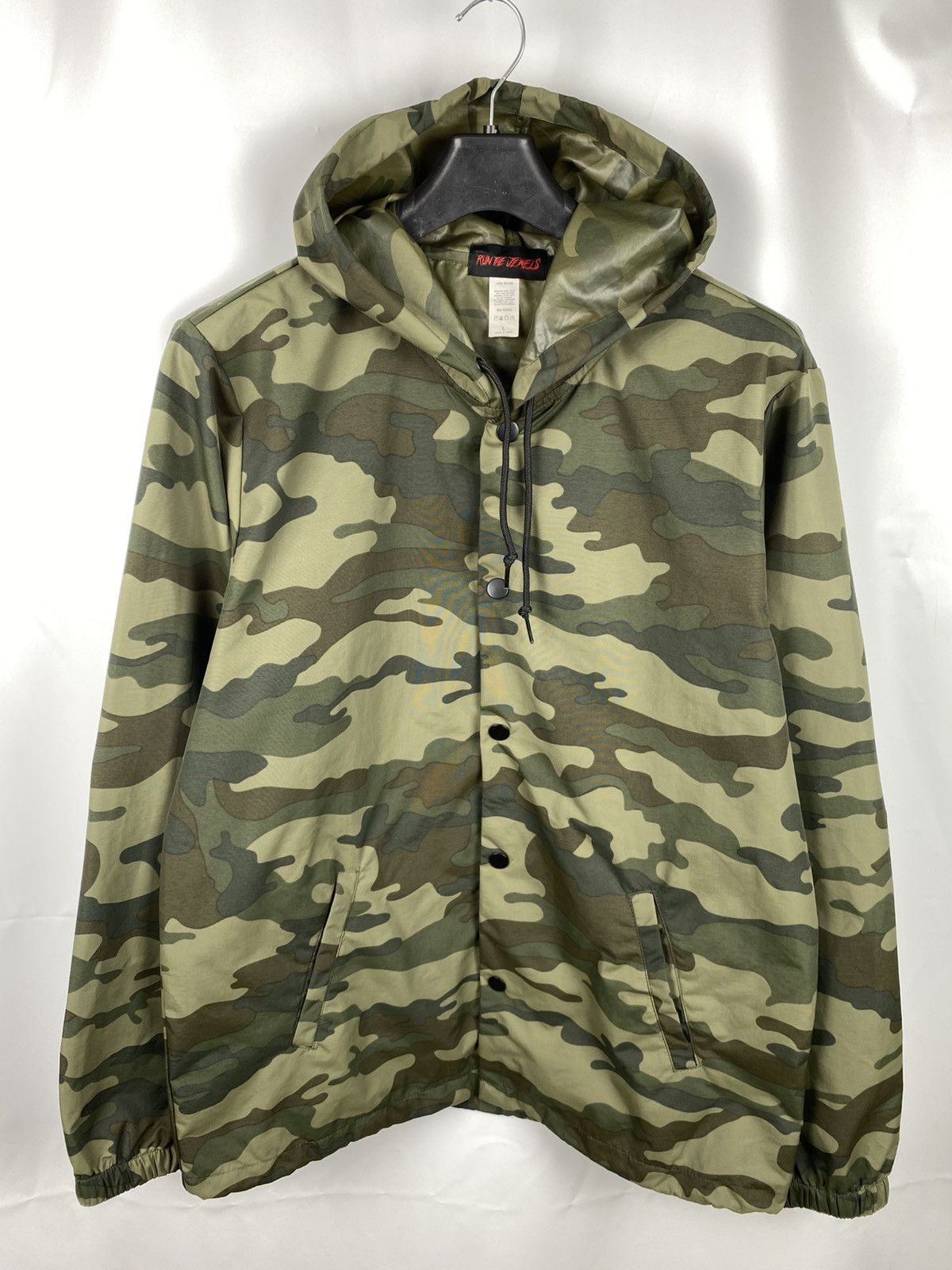 Run The Jewels Run The Jewels Daylight Curfew Nylon Jacket Camo Rare size L Size US L / EU 52-54 / 3 - 1 Thumbnail