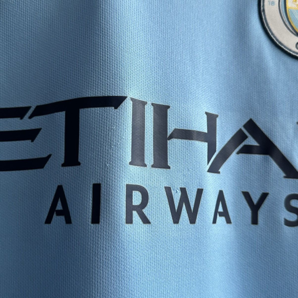 Nike NIKE FC MANCHESTER CITY 2017/18 SOCCER JERSEY FOOTBALL SHIRT Size US S / EU 44-46 / 1 - 7 Thumbnail