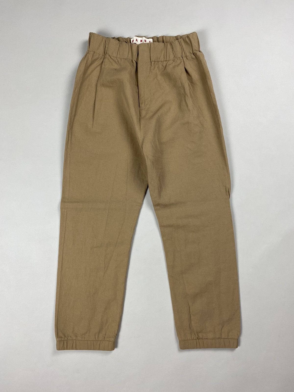 Marni Marni Comessa ladies cotton / linen cropped pants trousers Size 27" / US 4 / IT 40 - 1 Thumbnail