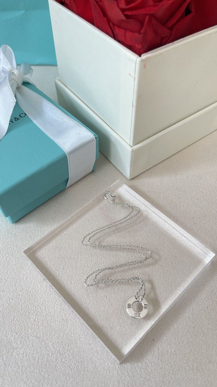 Tiffany & Co. Tiffany & Co. Atlas Circle Pendant Silver 16” inch NEW Size ONE SIZE - 12 Thumbnail