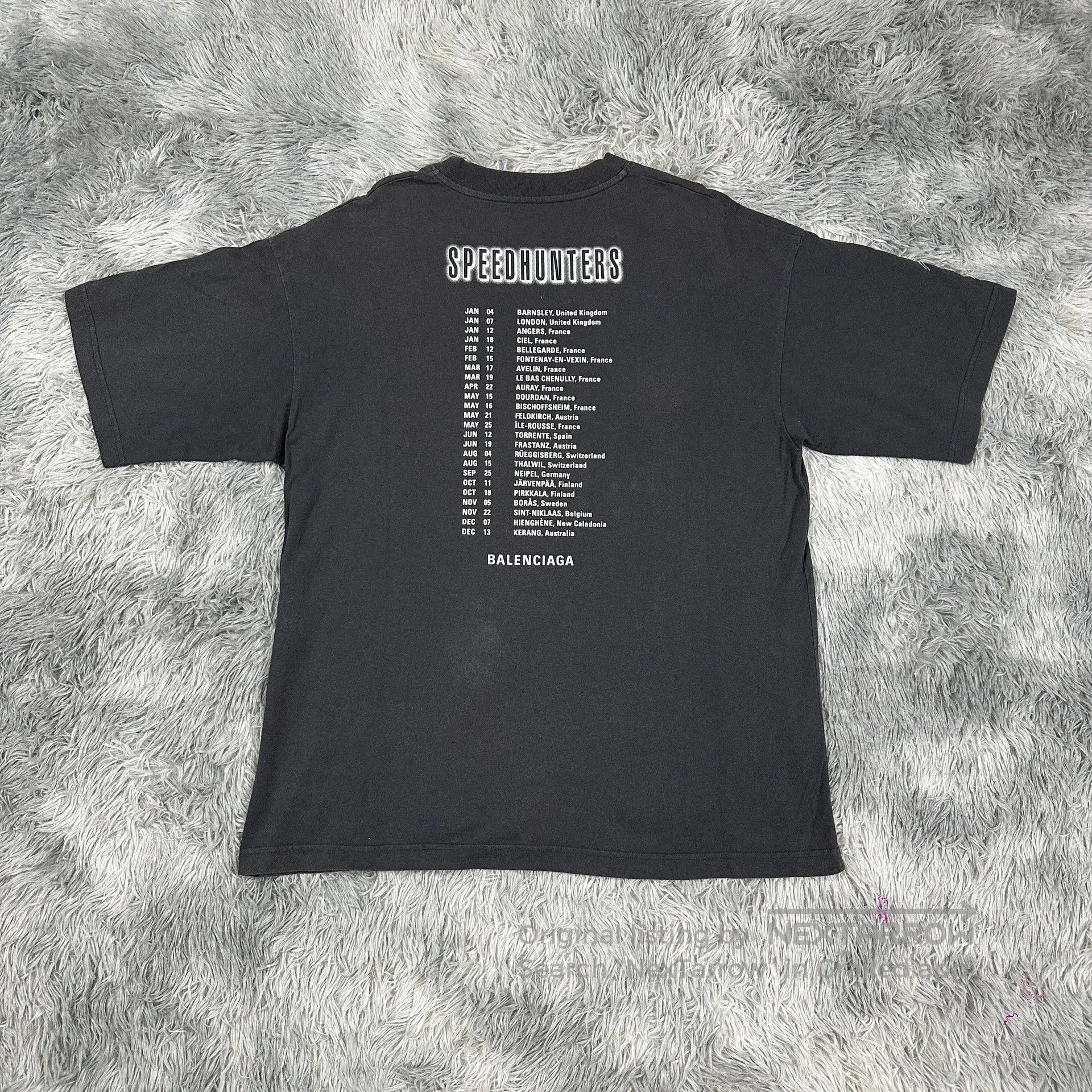 Balenciaga balenciaga speedhunters short sleeve t. Size US S / EU 44-46 / 1 - 2 Thumbnail