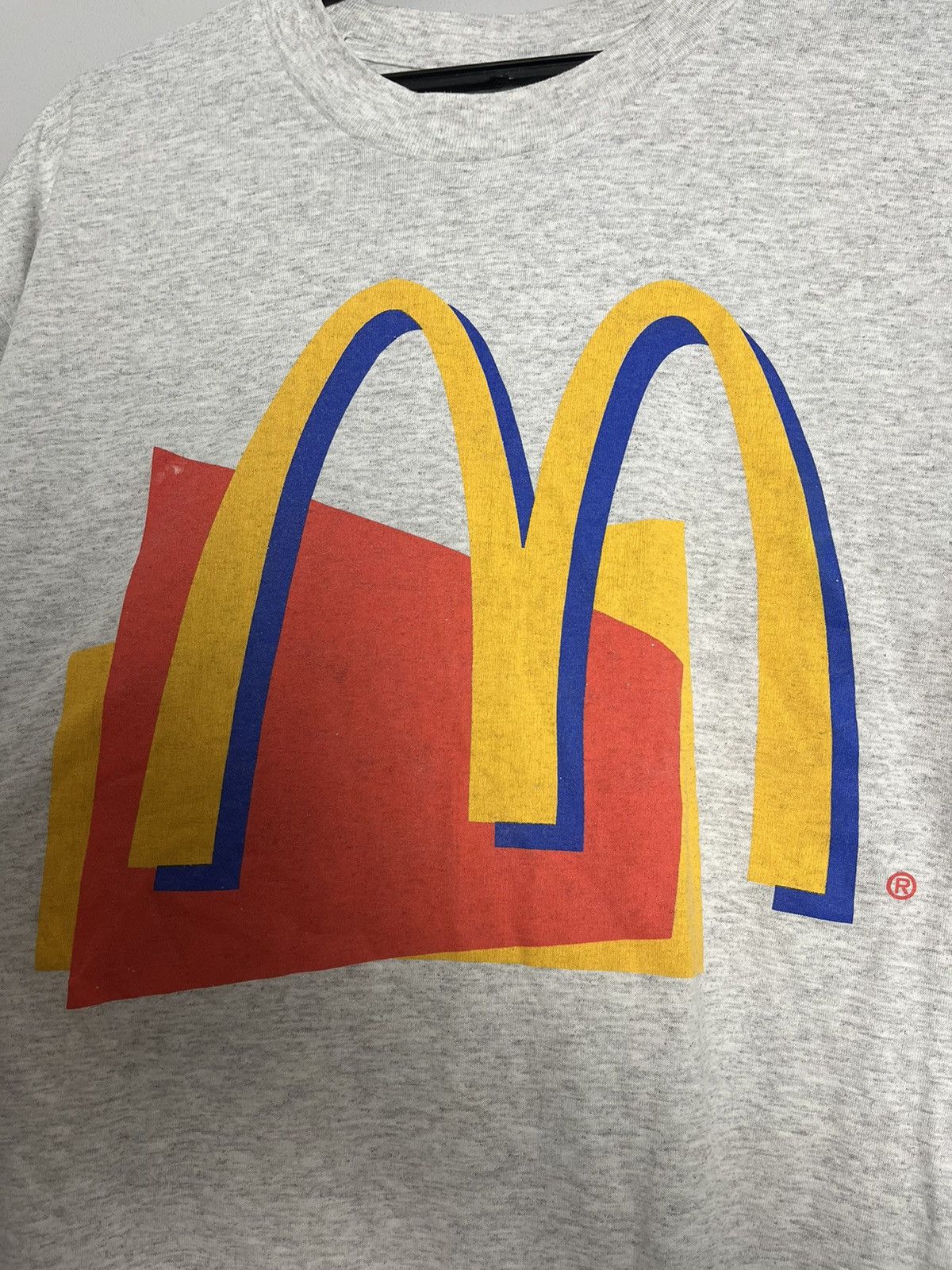 Hanes × Vintage Vintage 90s McDonald tee tshirt y2k big logo Travis scott Size US L / EU 52-54 / 3 - 2 Thumbnail