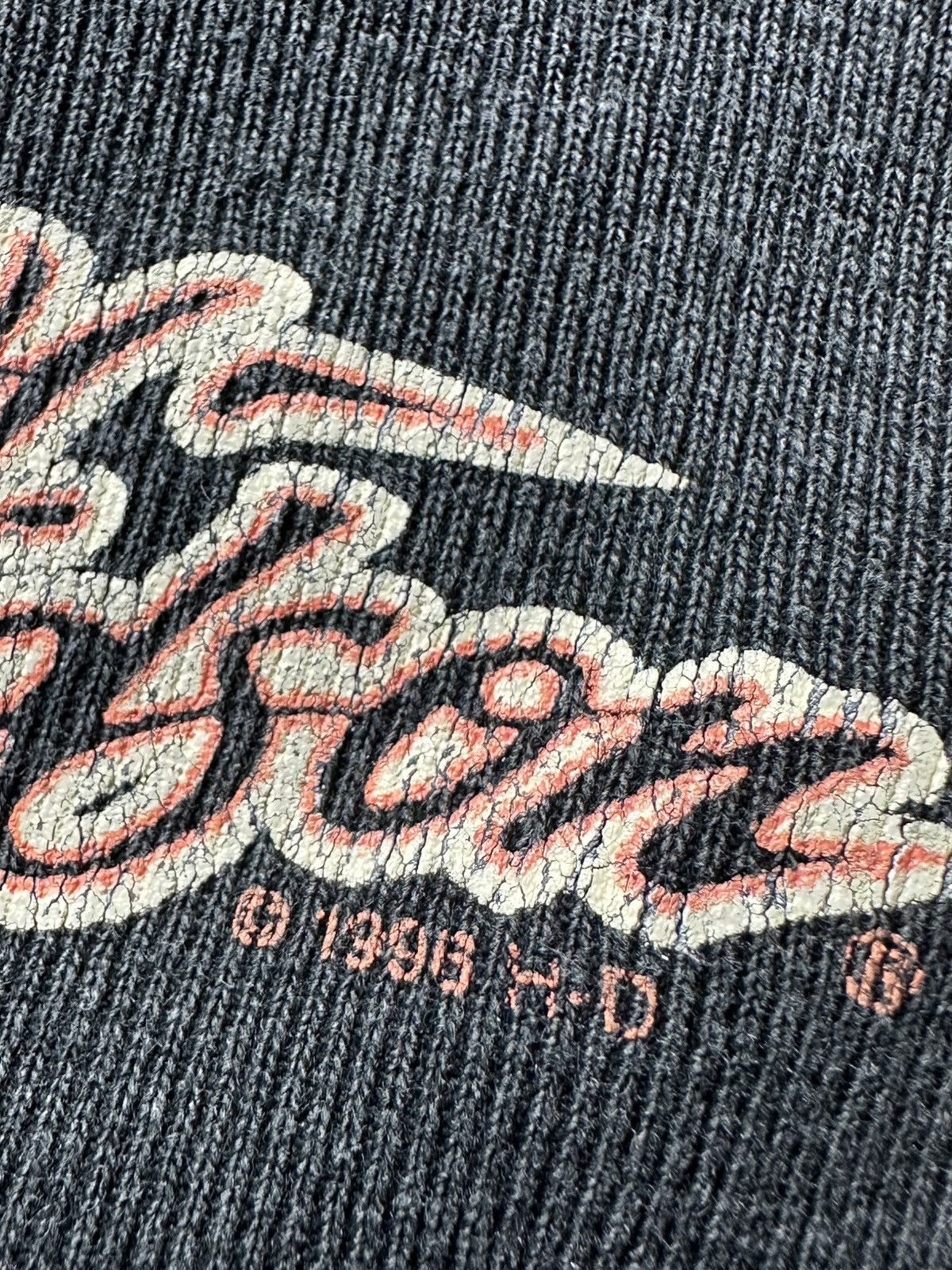 Harley Davidson × Vintage 🚨Vintage 1996 Harley Davidson LOGO long sleeve avant garde Size S / US 4 / IT 40 - 5 Thumbnail