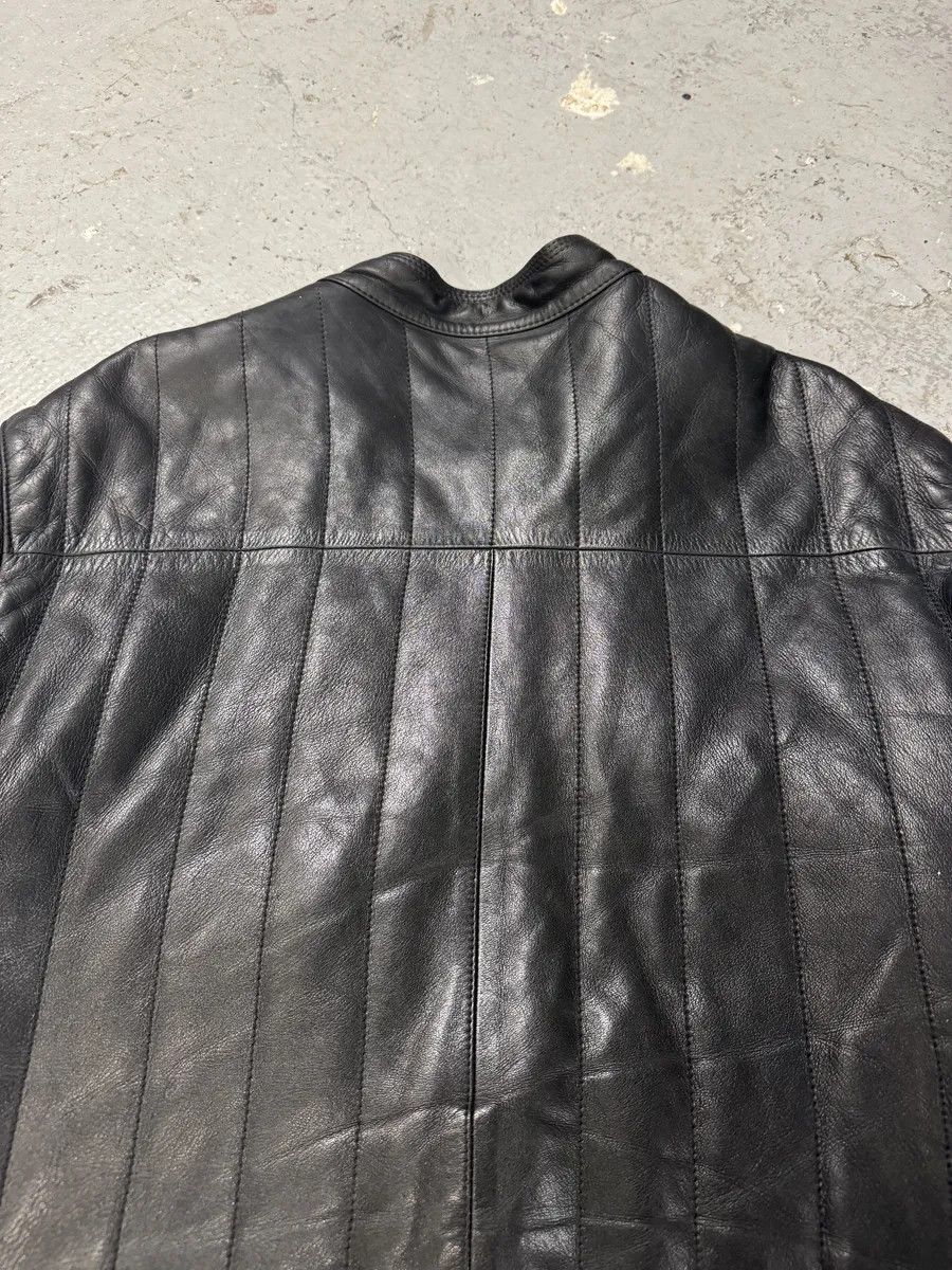 Jitrois 2000s Jitrois Black Leather Pure Premium Biker Jacket Size US L / EU 52-54 / 3 - 8 Thumbnail