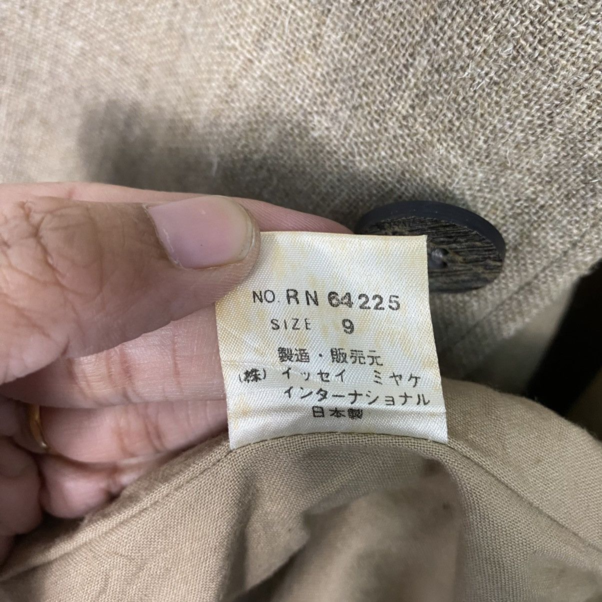 Issey Miyake Vintage Issey Miyake Oversized Balloon Jacket Linen Wool Size US L / EU 52-54 / 3 - 21 Thumbnail