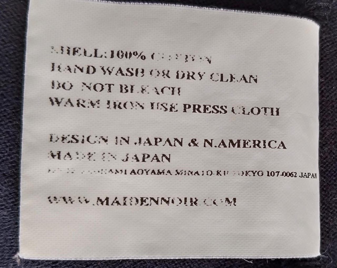 Japanese Brand × Maiden Noir Maiden Noir Son Of The Seven Long Sleeve Ree Size US M / EU 48-50 / 2 - 7 Thumbnail