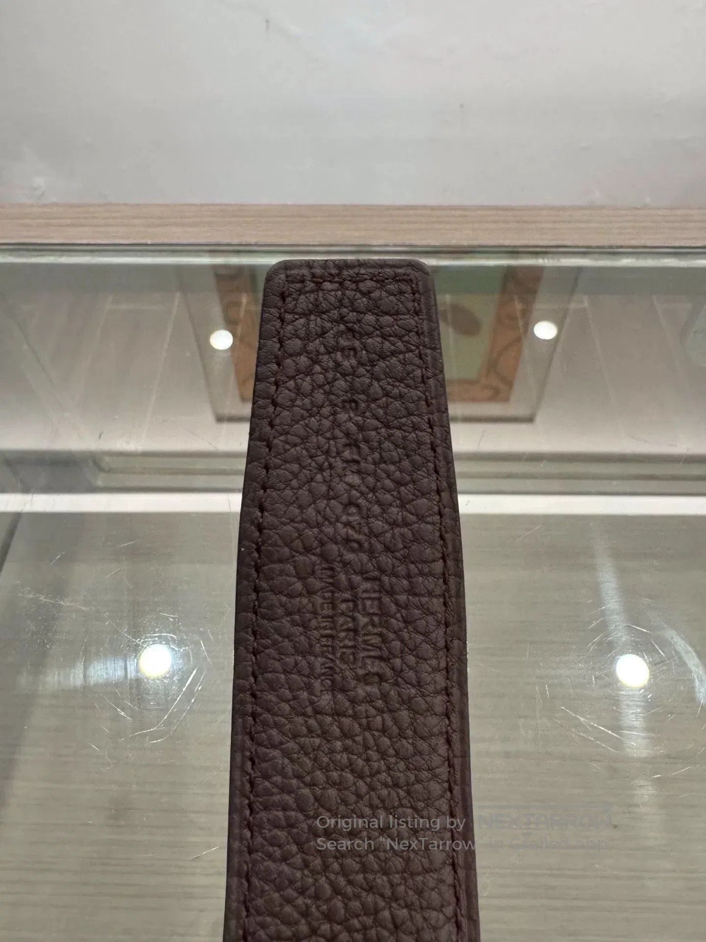 Hermes Hermes Men's H Logo 3.2cm Belt. Size ONE SIZE - 8 Thumbnail