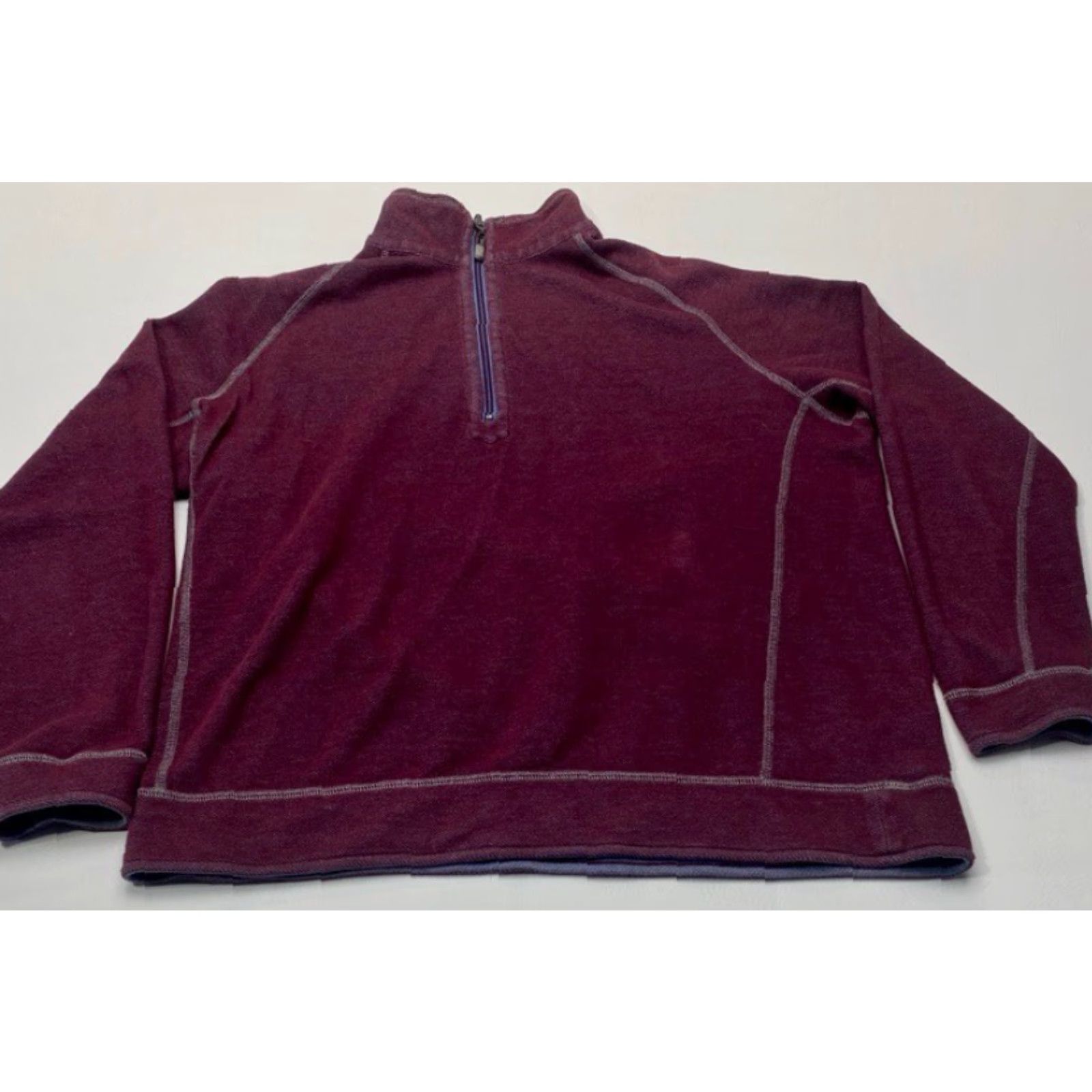 Tommy Bahama Tommy Bahama Sweater Mens Large Reversible Pullover Quarter Zip Casual 8501 Size US L / EU 52-54 / 3 - 6 Thumbnail