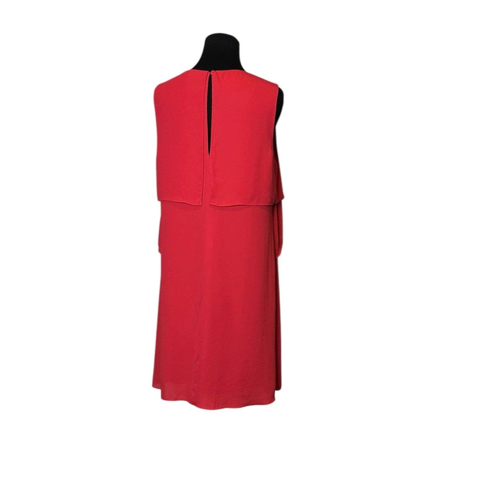 Bcbgmaxazria BCBGMAXAZRIA Red Drape Mini Dress size M Size M / US 6-8 / IT 42-44 - 16 Thumbnail