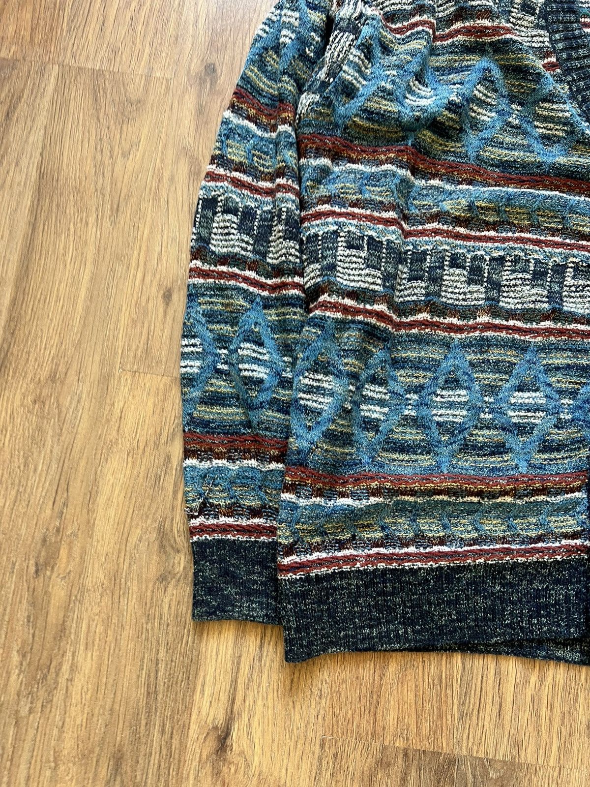 Vintage Lessitore Knit Cardigan (Made in Italy) Size US L / EU 52-54 / 3 - 2 Thumbnail