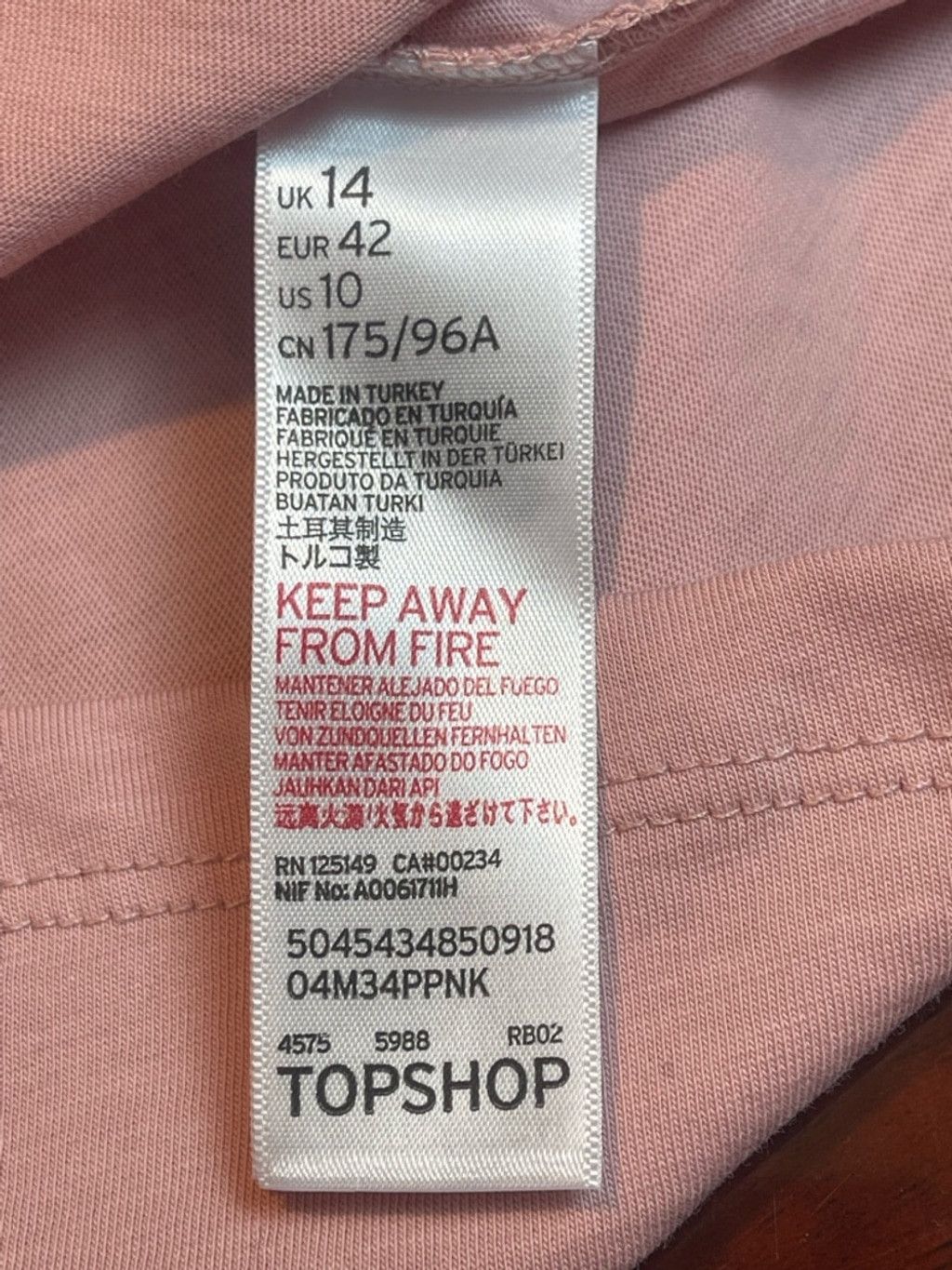 Topshop Topshop London Skyline Graphic Tee Cotton Sz 10 BarbieCore Size M / US 6-8 / IT 42-44 - 4 Thumbnail