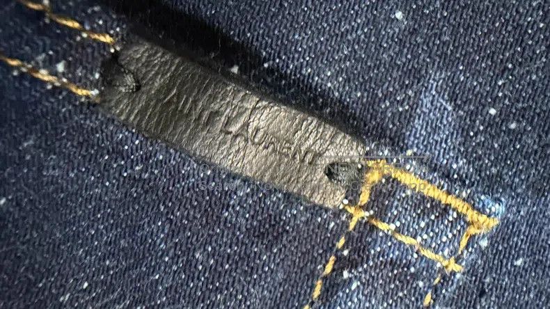 Saint Laurent Paris Saint Laurent Paris Polka Dot Mesh Men's Jeans Size US 32 / EU 48 - 8 Thumbnail