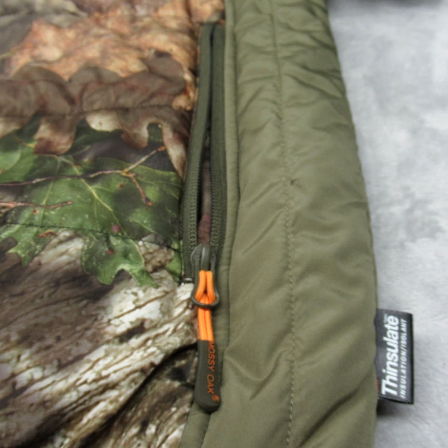 Vintage Mossy Oak Jacket Mens Medium Green Camo Insulated Lightweight Puffer Hunting Size US M / EU 48-50 / 2 - 7 Thumbnail