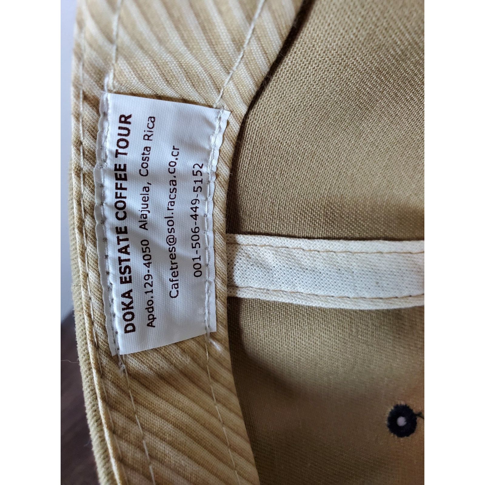 Vintage Vintage Doka Estate Costa Rica Hat Tour De Cafe Coffee Cap Size ONE SIZE - 10 Thumbnail