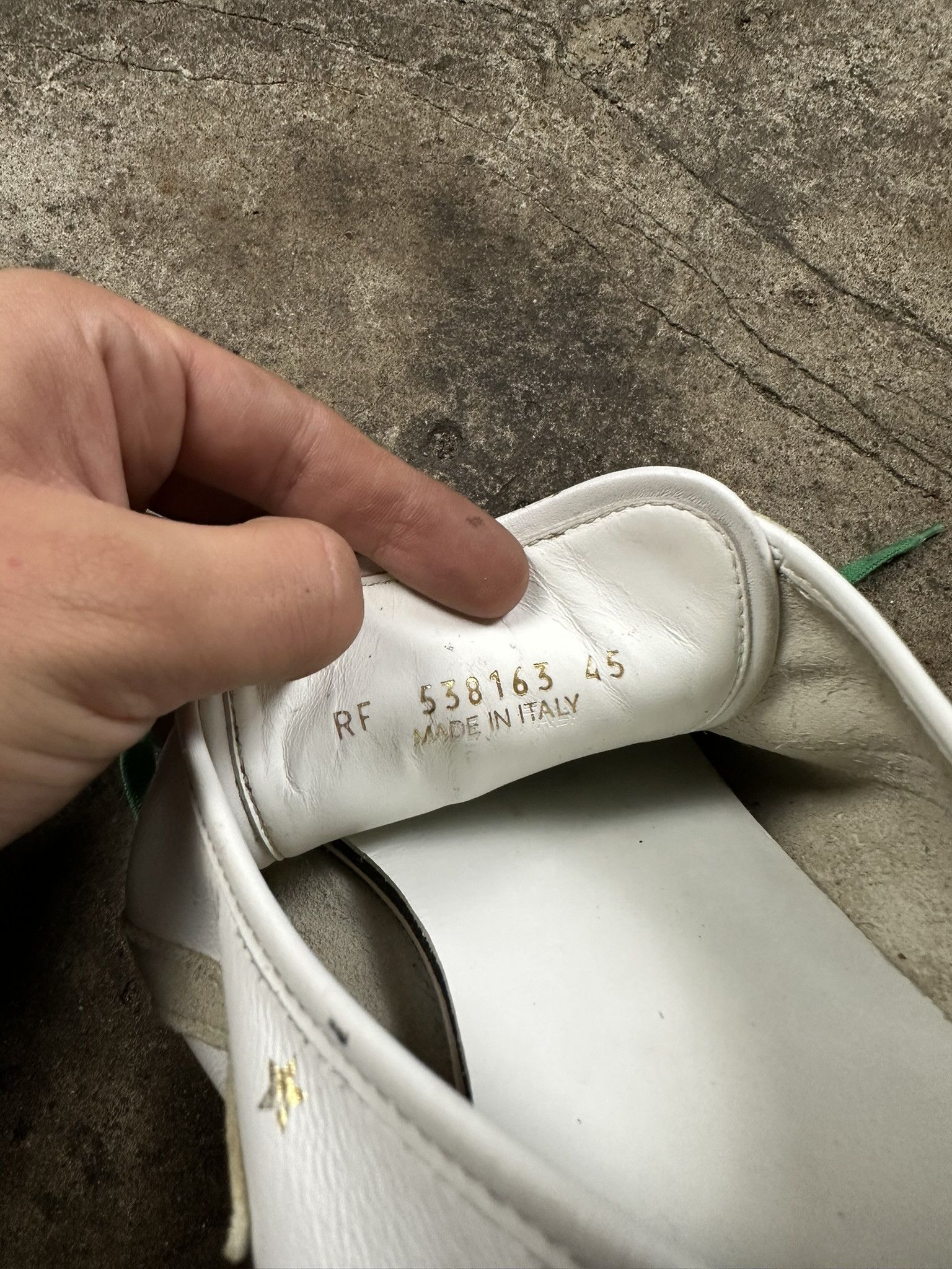 Saint Laurent Paris Rare Saint Laurent Paris Jay Stars Leather Low Sneakers Size US 12 / EU 45 - 10 Thumbnail