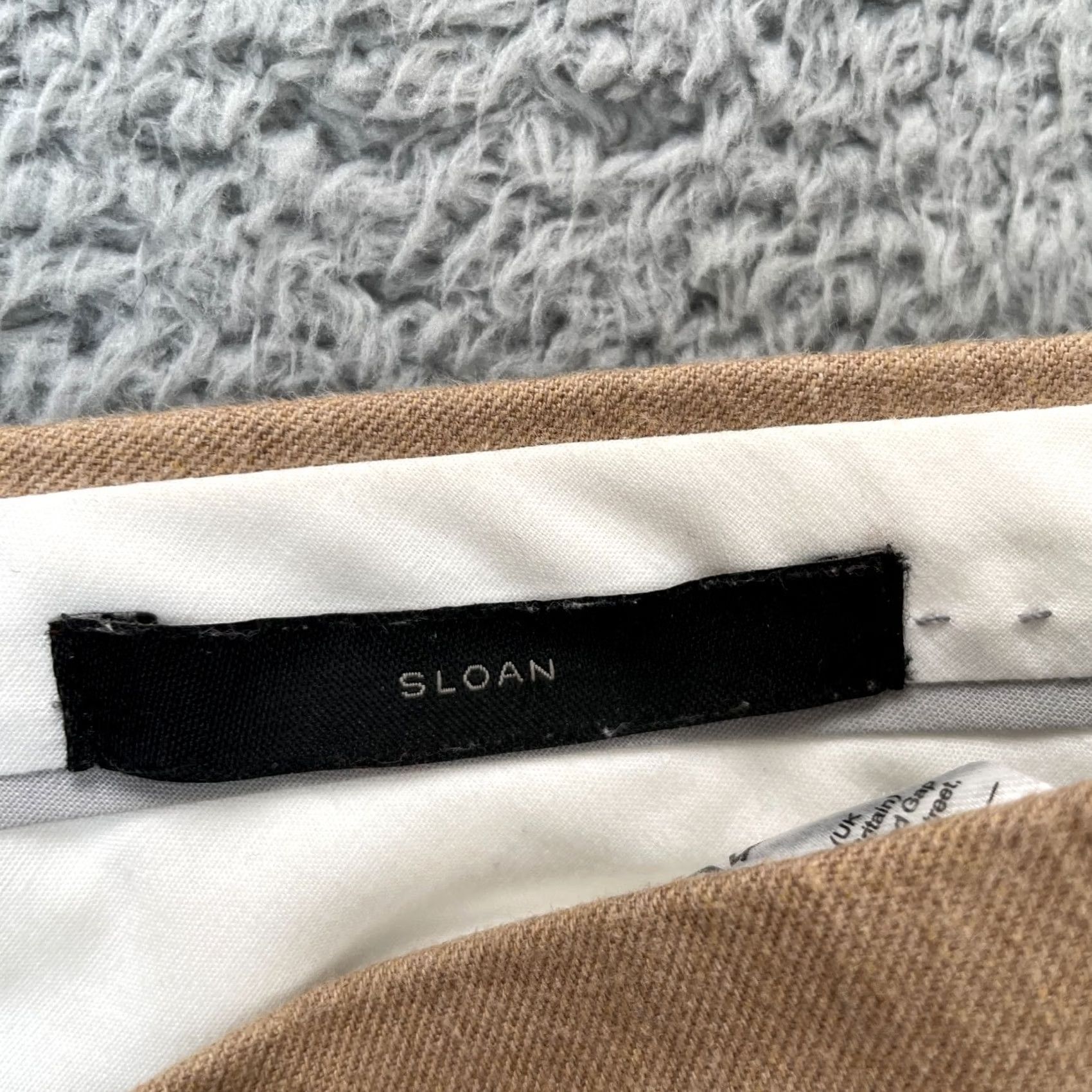 Banana Republic Banana Republic Pants Womens 4 Beige Sloan Stretch Ankle Straight Leg Formal Slimming Pockets City Preppy Size 27" / US 4 / IT 40 - 4 Thumbnail