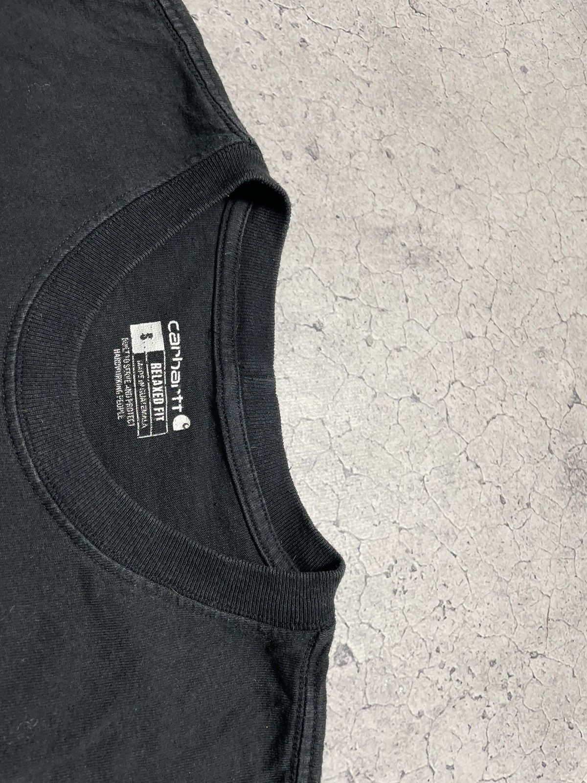 Carhartt × Carhartt Wip × Vintage Vintage Carhartt Pocket Relaxed Fit Tee Size US S / EU 44-46 / 1 - 7 Thumbnail