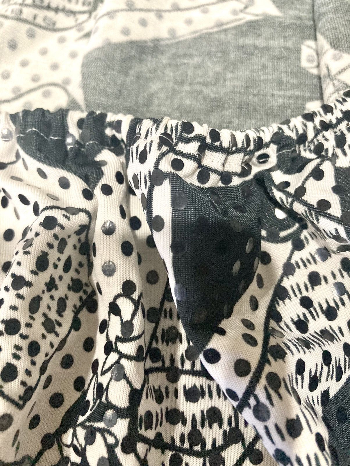 Japanese Brand 2000s Runway Graphic Halter Dress / Fairy Grunge Archive Size S / US 4 / IT 40 - 12 Thumbnail
