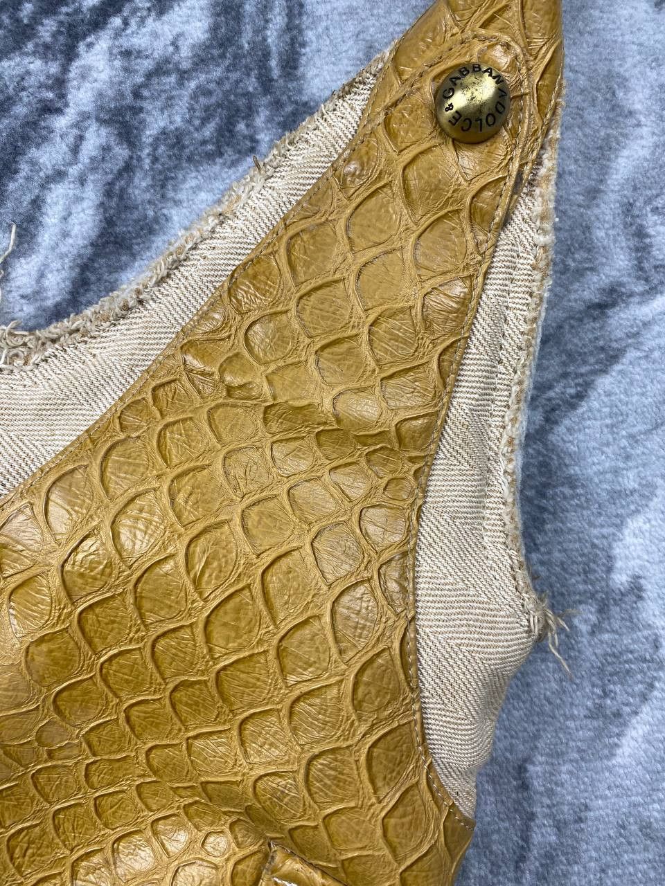 Dolce & Gabbana Vintage Dolce Gabbana Leather Shoulders Bag DG Size ONE SIZE - 7 Thumbnail