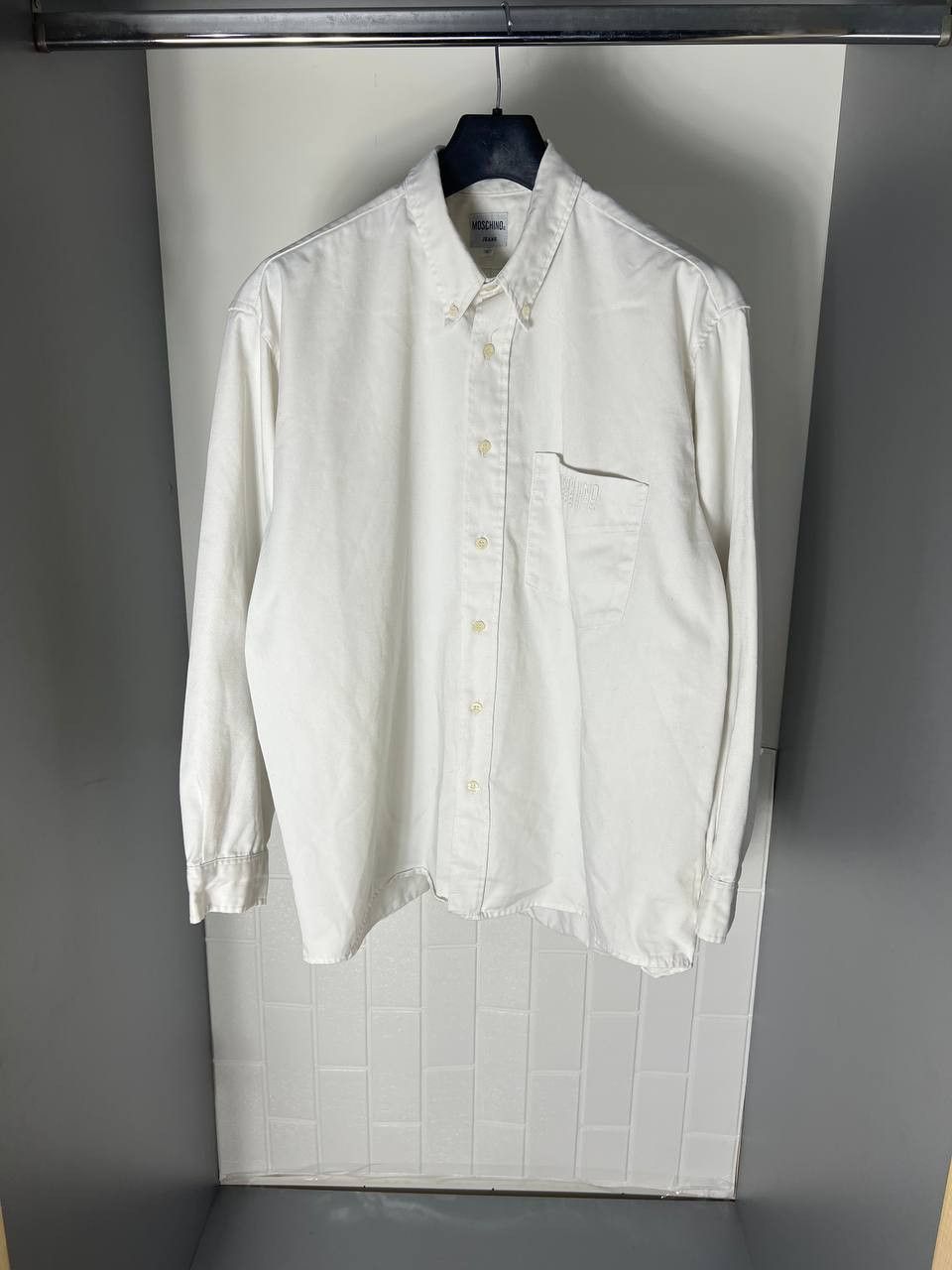 Moschino VINTAGE LOVE MOSCHINO ITALIAN DESIGNER SHIRT CASUAL 90s Size US L / EU 52-54 / 3 - 1 Thumbnail
