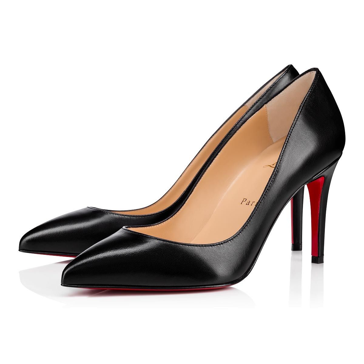 Christian Louboutin o1bcso1str0825 Pigalle 100 Nappa in Black Size US 7 / IT 37 - 1 Thumbnail