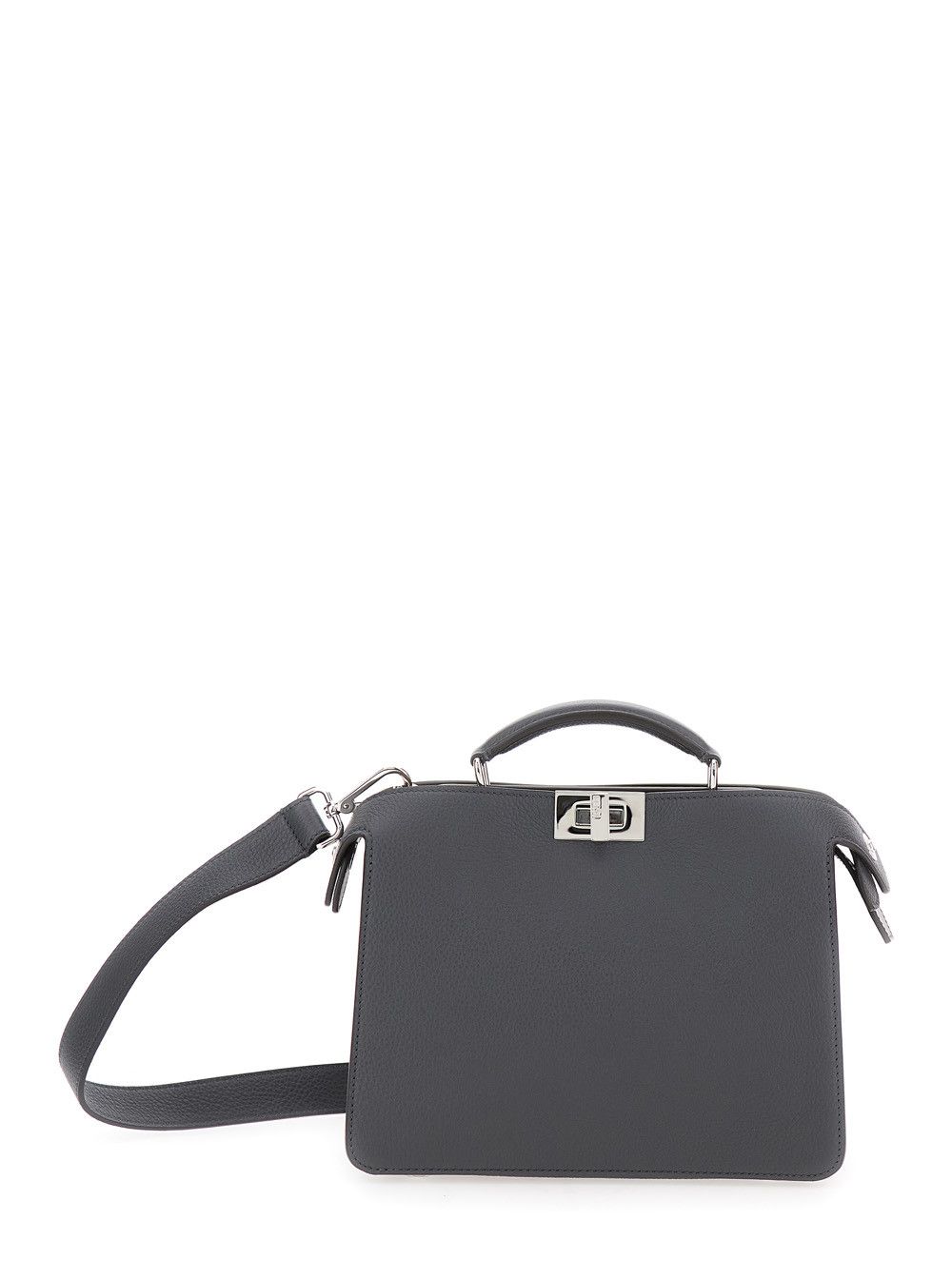 Fendi 'ISeeU Small' Grey Handbag with Removable Internal Pocket in Leather Man Size ONE SIZE - 1 Thumbnail