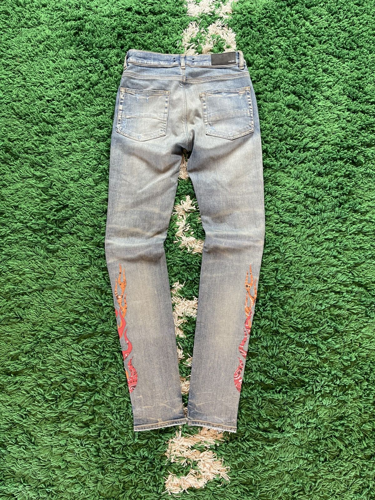 Amiri Amiri Flame Jeans Size US 30 / EU 46 - 2 Thumbnail