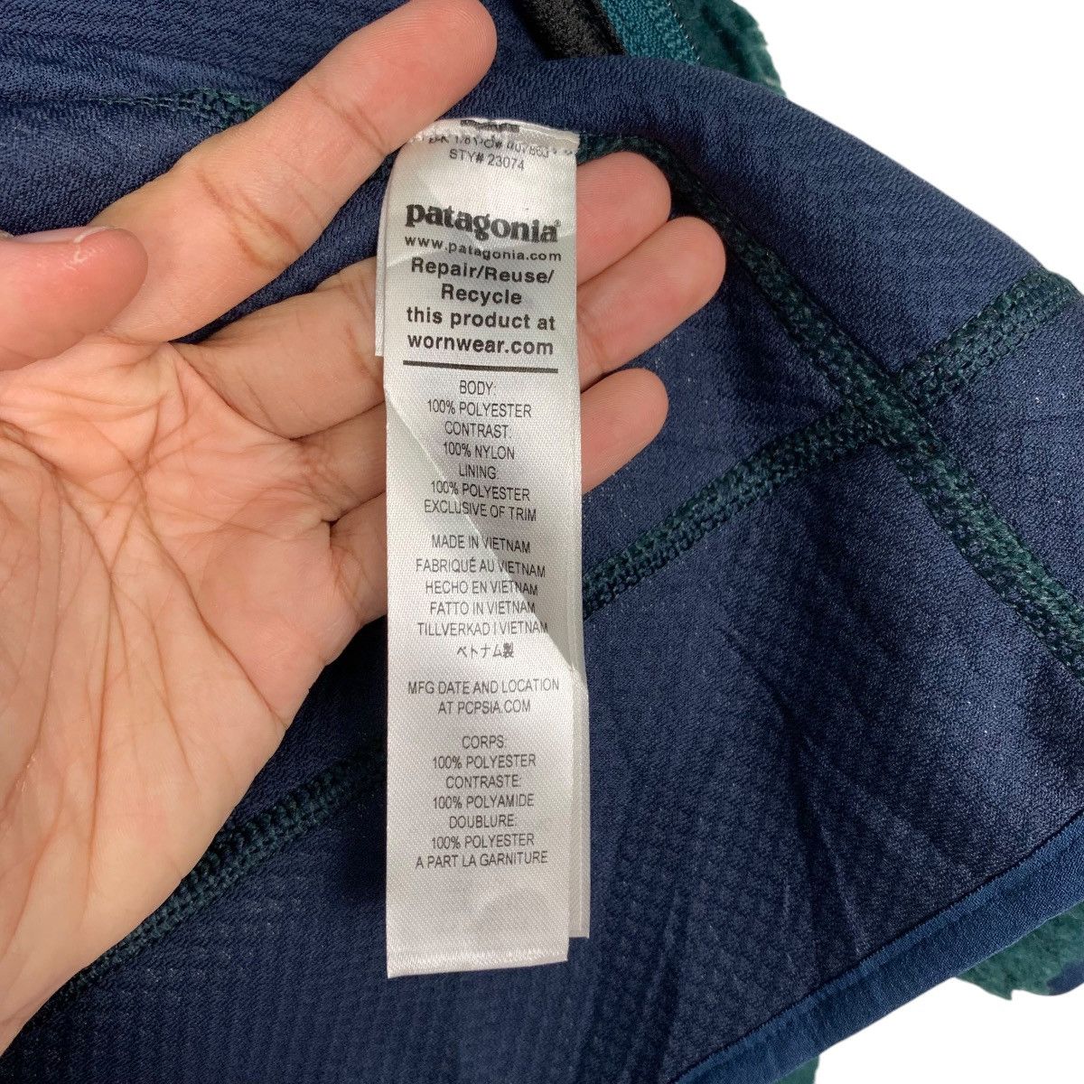 Patagonia PATAGONIA Deep Pile Turtleneck Green Fleece Jacket 2465-C111 Size US S / EU 44-46 / 1 - 17 Thumbnail