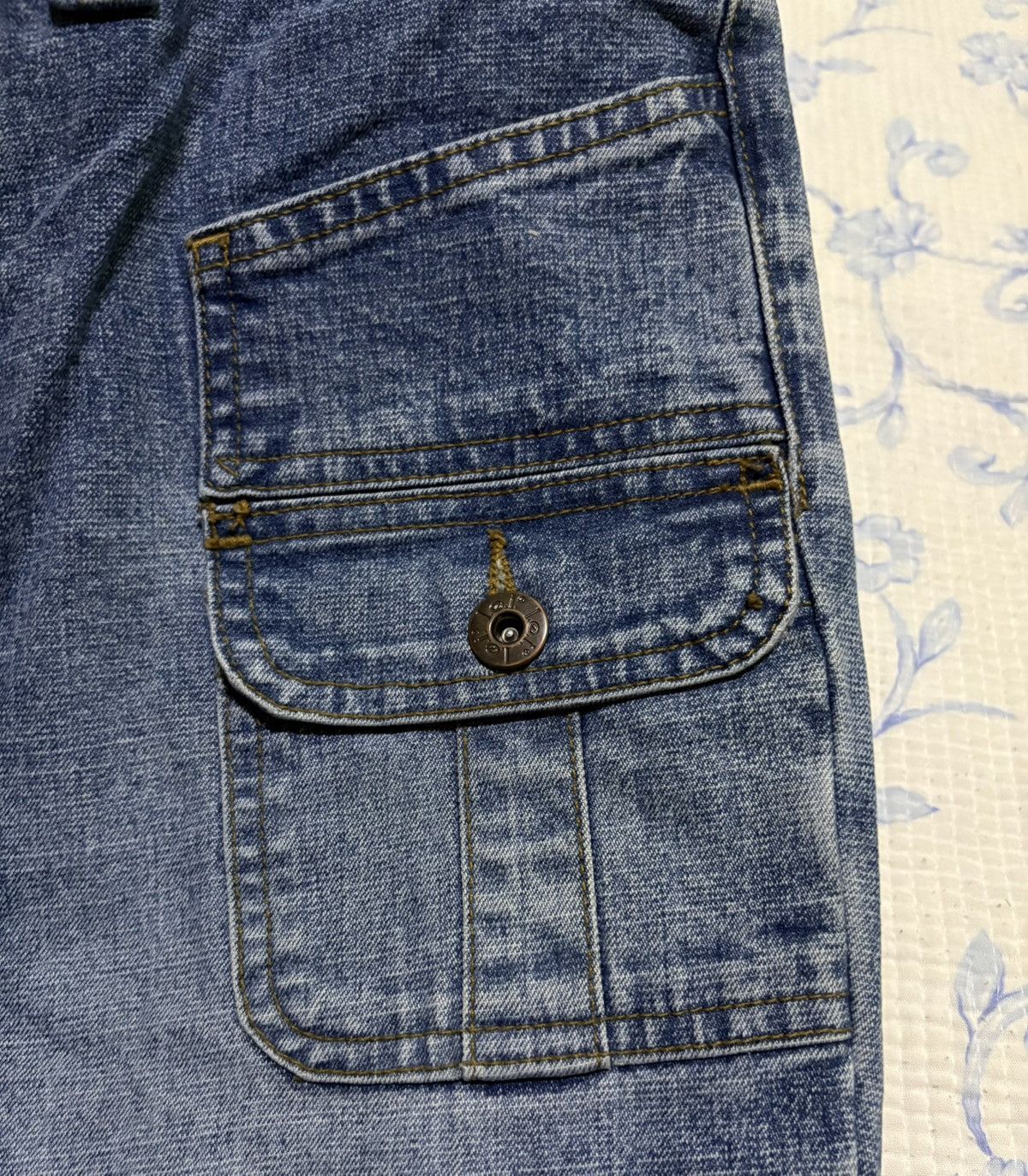 L.E.I. L.e.i Streetwear Jeans Flared Double Pocket Infront Denim Size US 32 / EU 48 - 16 Thumbnail
