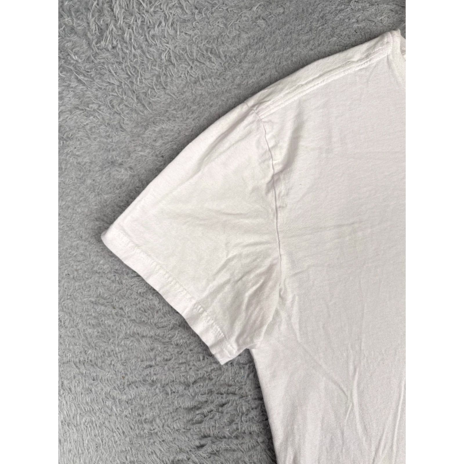 Ralph Lauren Polo Ralph Lauren Shirt Adult Large White Cotton Slim Fit Crew Neck Embroidered Logo Solid Mens Size US L / EU 52-54 / 3 - 3 Thumbnail