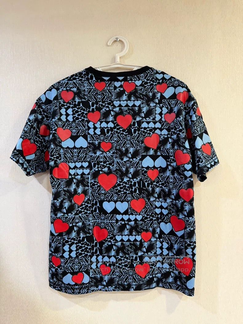 Hermes Hermes Heart Print Short Sleeve Size XS / US 0-2 / IT 36-38 - 2 Thumbnail