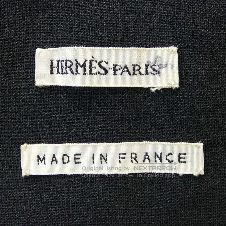 Hermes Hermes Classic large V-neck wool top Size XS / US 0-2 / IT 36-38 - 4 Thumbnail
