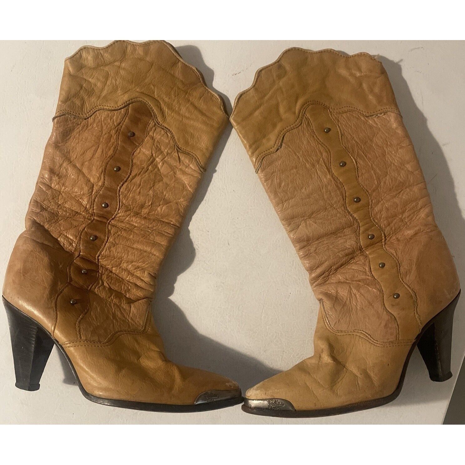 Other Vintage 70's Zodiac Cowgirl Boots Women's Size 6.5 Hippie Wo Size US 6.5 / IT 36.5 - 1 Thumbnail