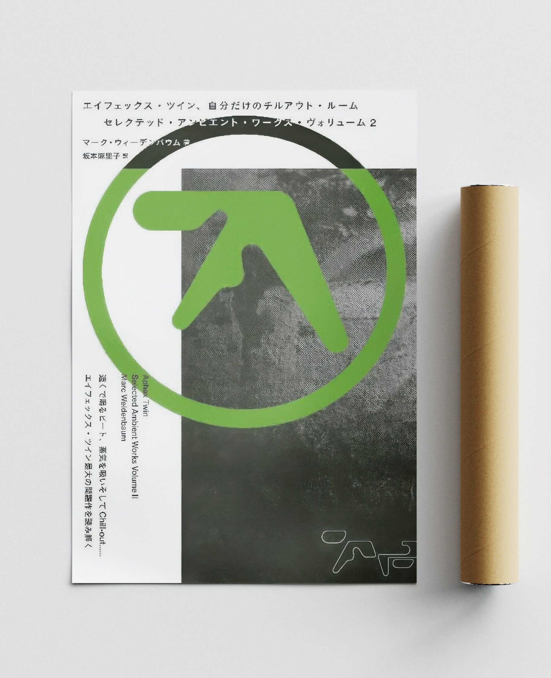 Band Tees Aphex Twin Poster Print Album Cover Music Shirt Vinyl Size ONE SIZE - 2 Thumbnail