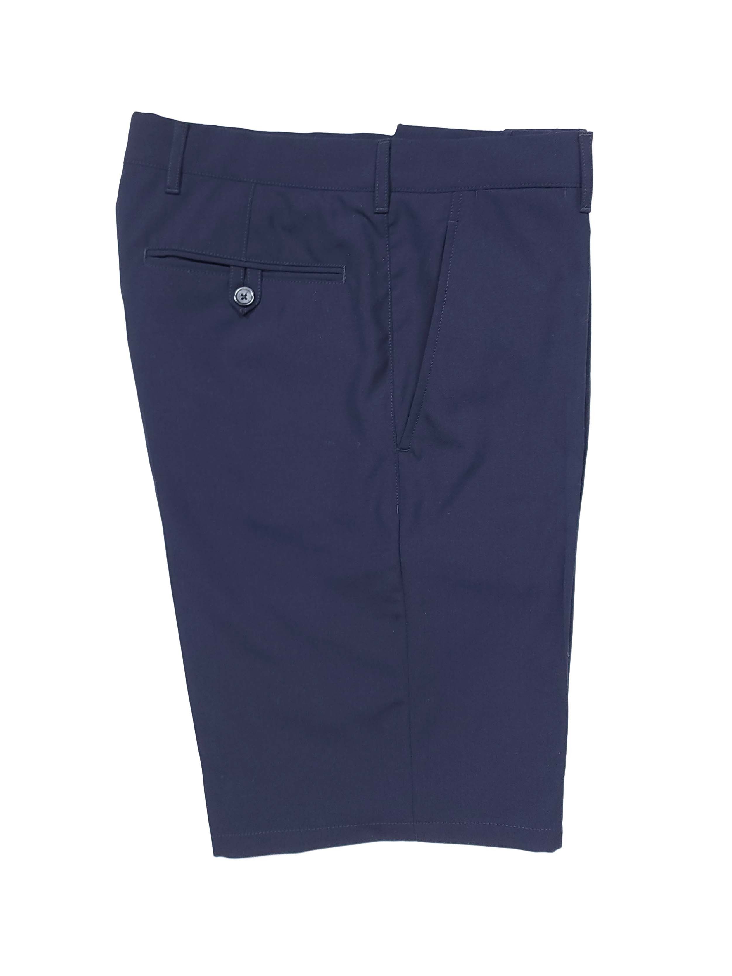 Prada Navy Virgin Wool Shorts IT46/US32 Size US 30 / EU 46 - 5 Thumbnail
