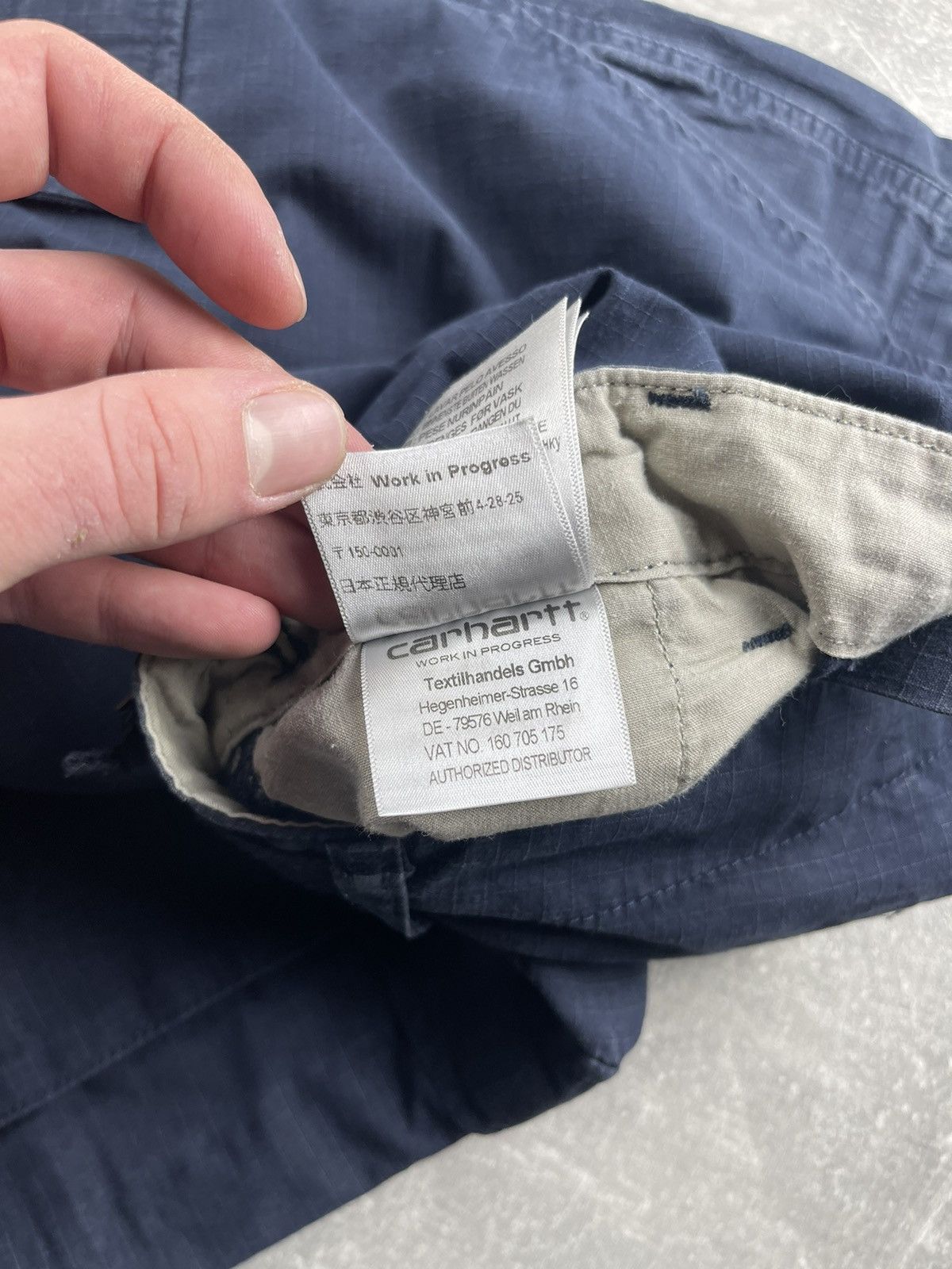 Carhartt Carhartt Aviation Pant Work Cargo Pants Navy Blue Size US 30 / EU 46 - 11 Thumbnail