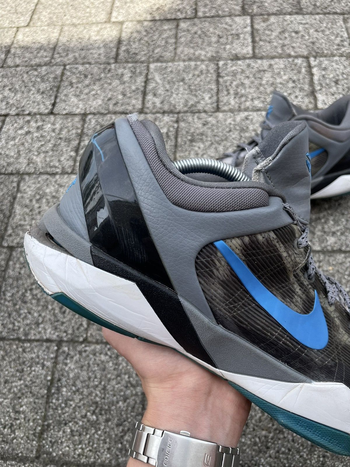 Nike Nike Kobe 7 Grey Cheetah Size US 12.5 / EU 45-46 - 6 Thumbnail